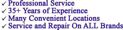 Expert Customer Service with over 28 years of experience